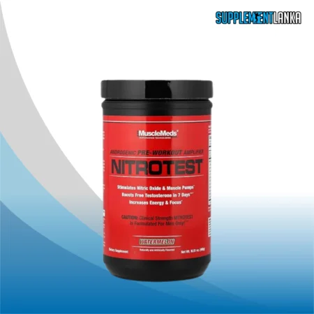 MuscleMeds NitroTest 2-in-1 Pre-workout + Test Booster 30 Servings