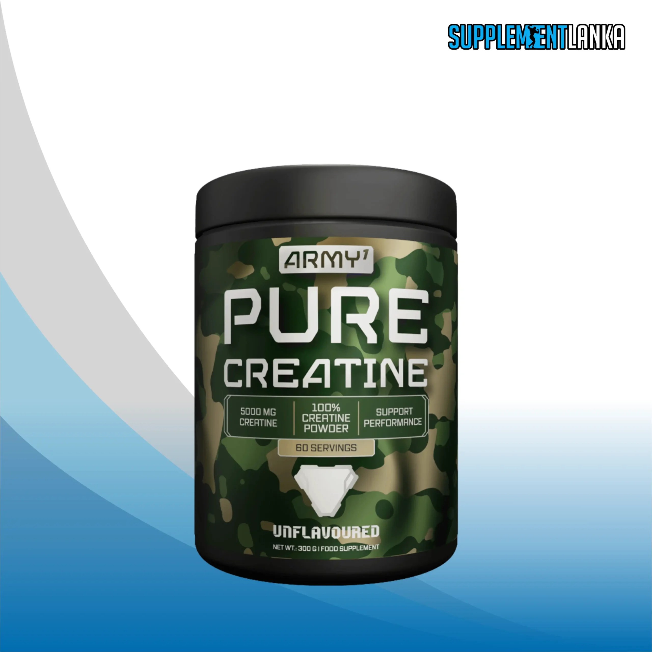 Army1 Pure Creatine 60 Servings